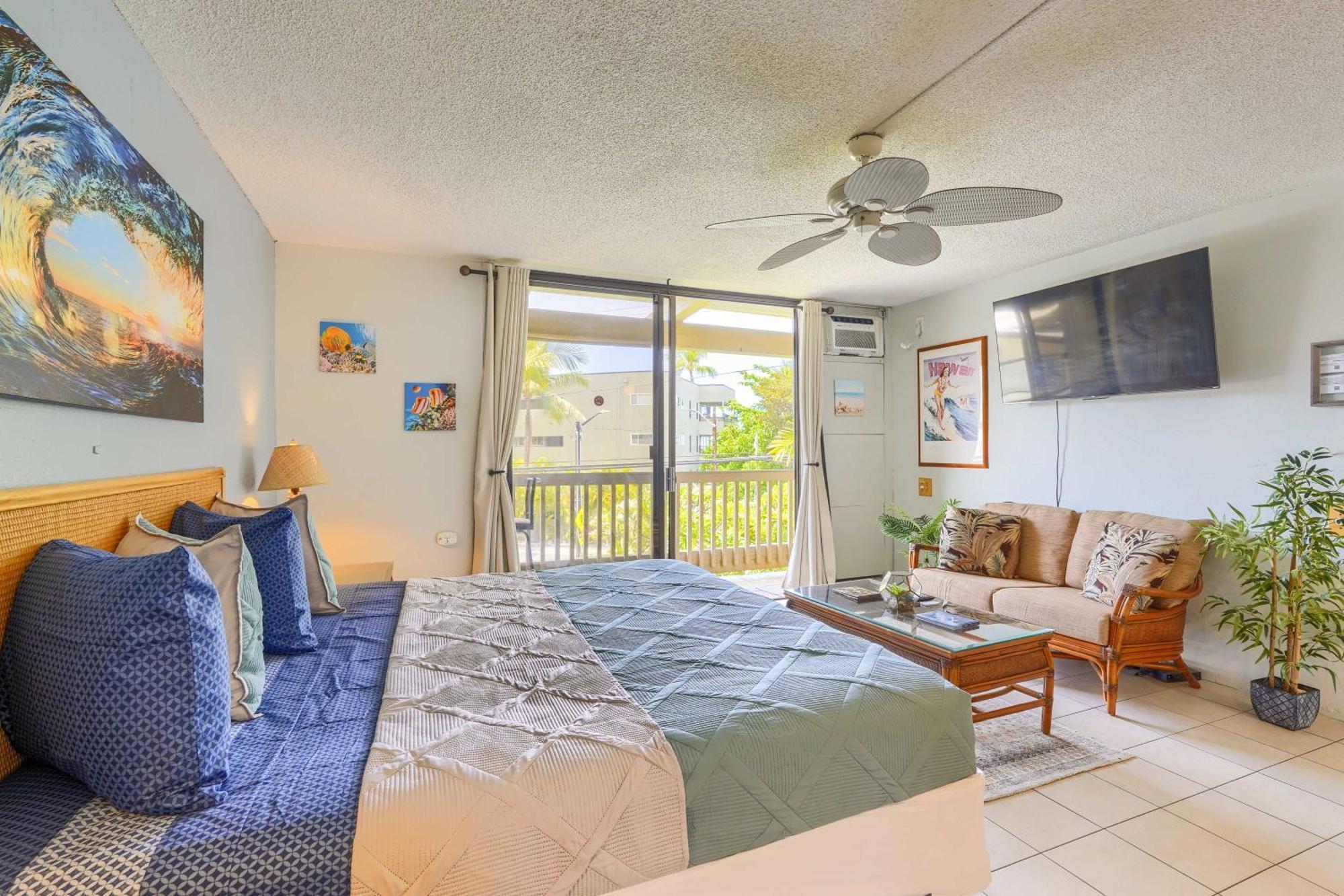 Couples Beach Studio / Relaxing & Comfortable. Kailua-Kona Exterior foto